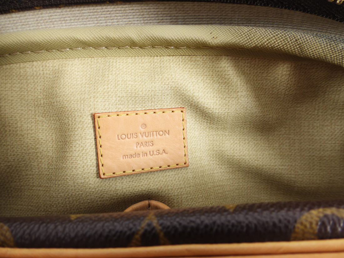 Brown Louis Vuitton Monogram Trouville Satchel – Designer Revival