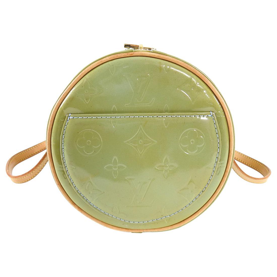 Louis Vuitton Mint Green Vernis Bedford 30 Cylinder Bag – I MISS YOU VINTAGE