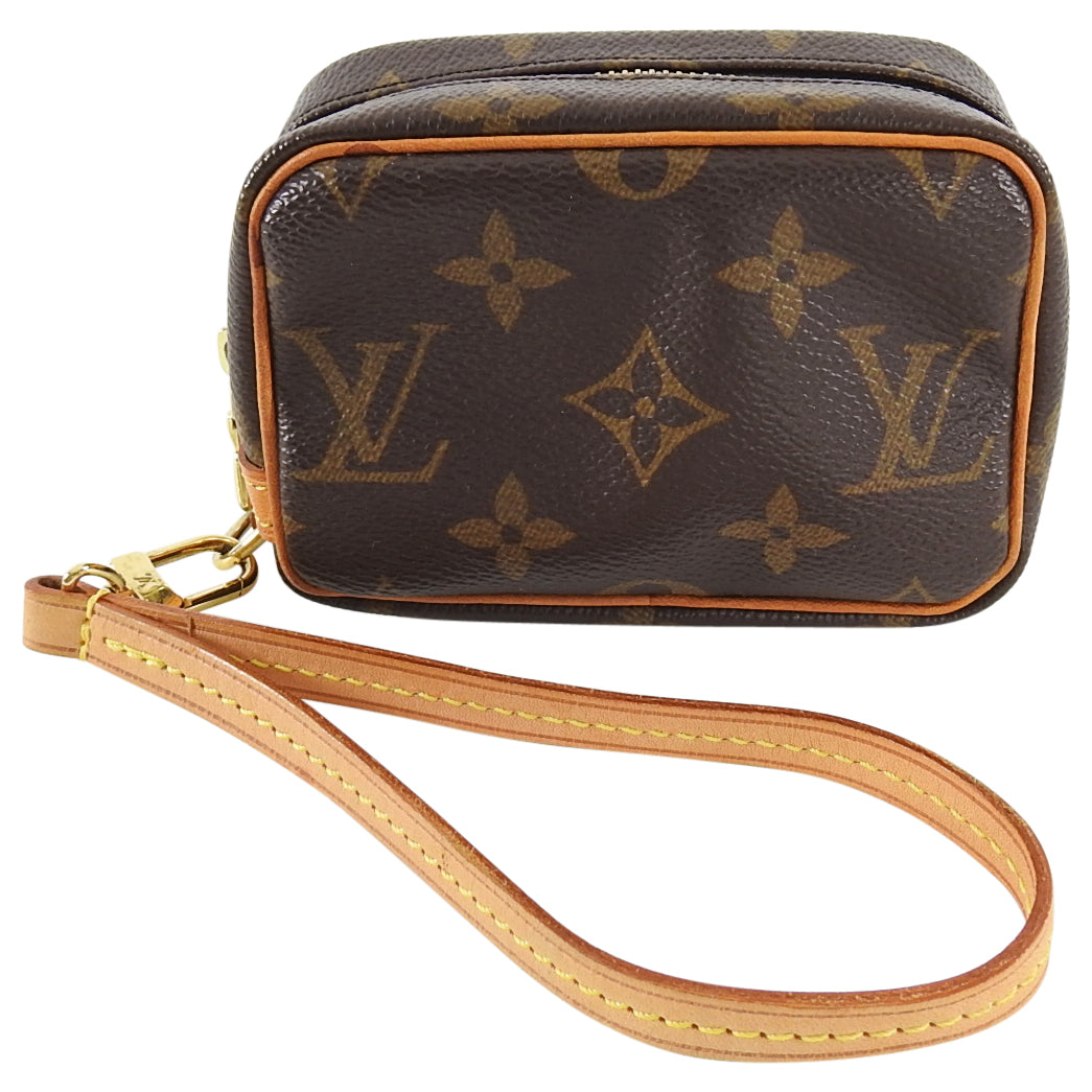Louis Vuitton Monogram Micro Wapity Wristlet Micro Bag