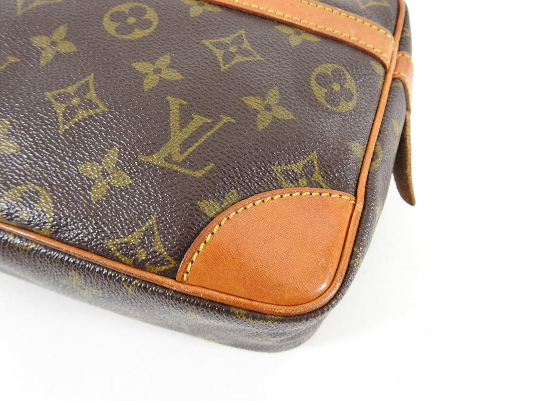 Louis Vuitton Monogram Compiegne 28 Clutch Bag M51845 LV Auth am4547 Cloth  ref.962317 - Joli Closet