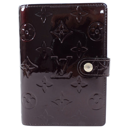 Louis Vuitton Amarante Vernis Agenda Organizer Cover 