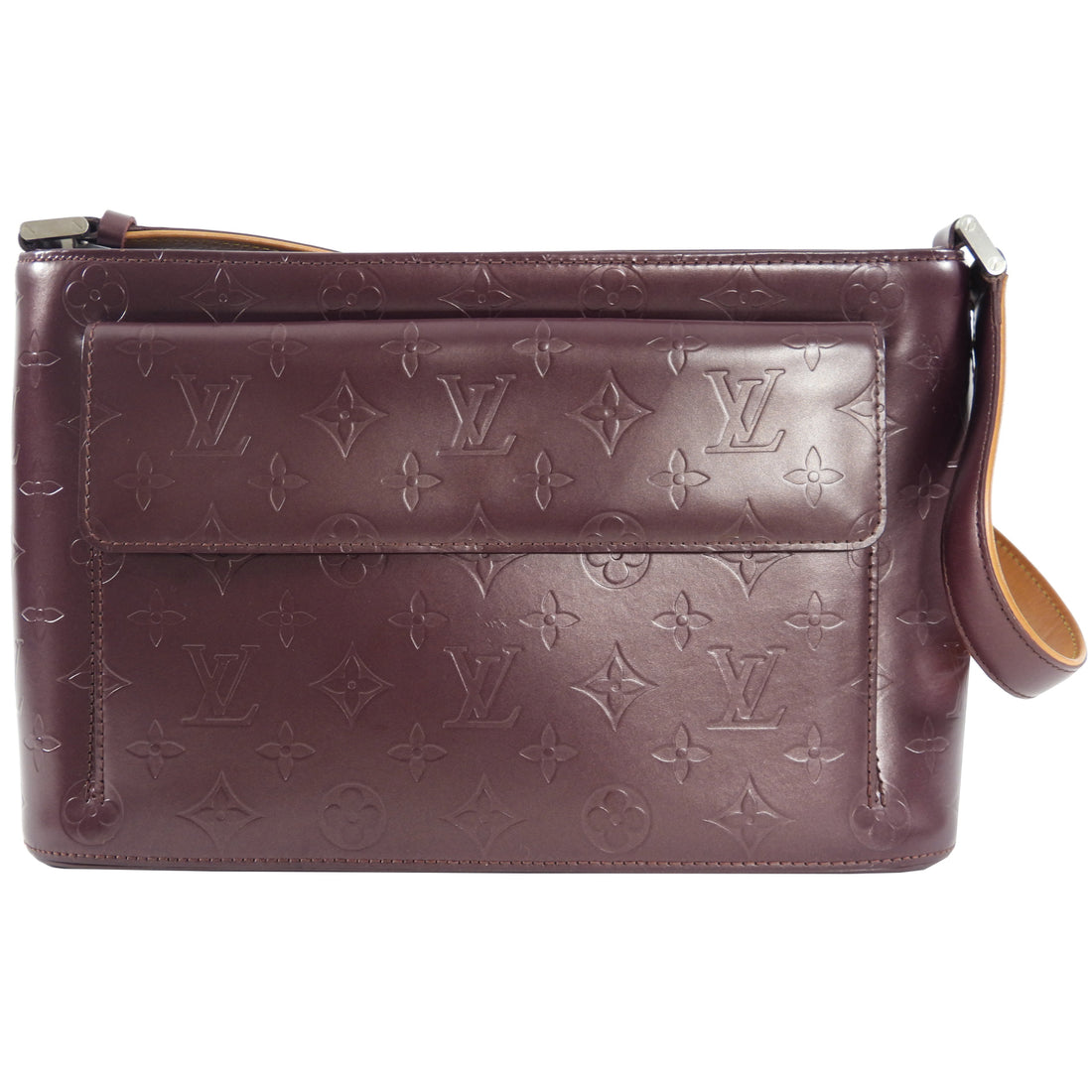 Louis Vuitton Monogram Mat Burgundy Allston Bag