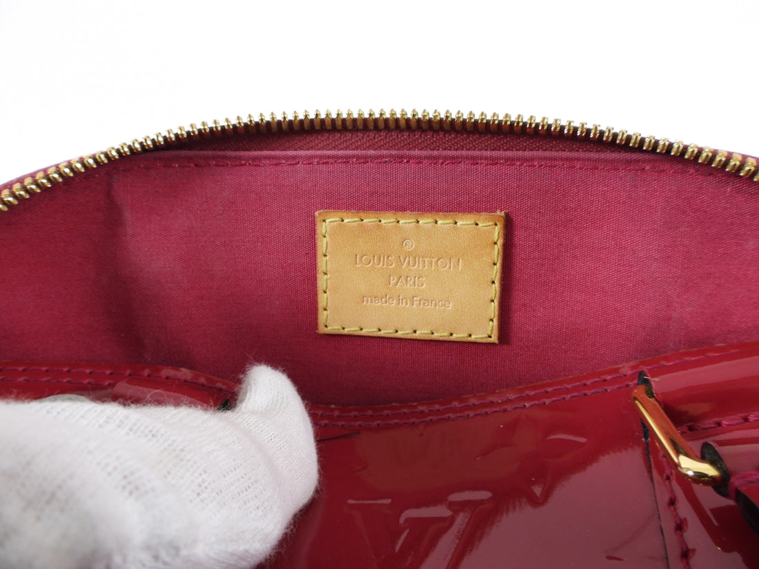 Louis Vuitton Alma BB Vernis Rose Indien Mini Bag – I MISS YOU VINTAGE