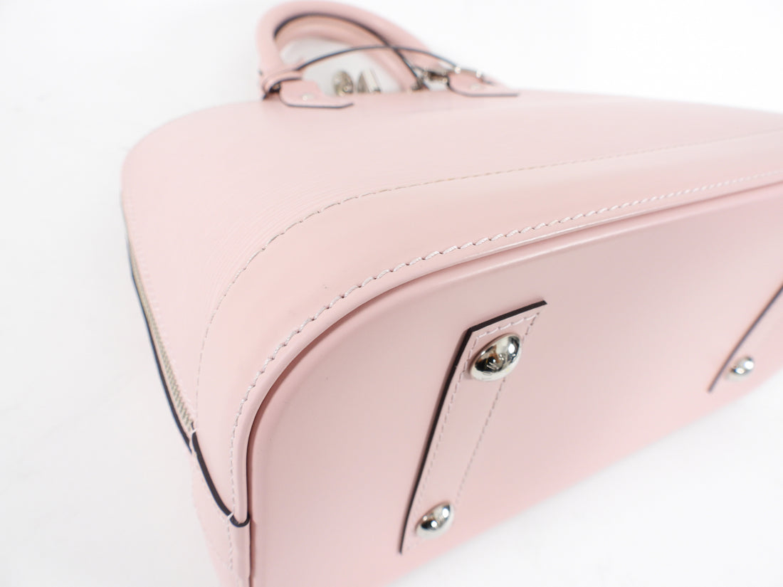 Louis Vuitton Alma PM Light Pink Spi Leather - Luxury Shopping