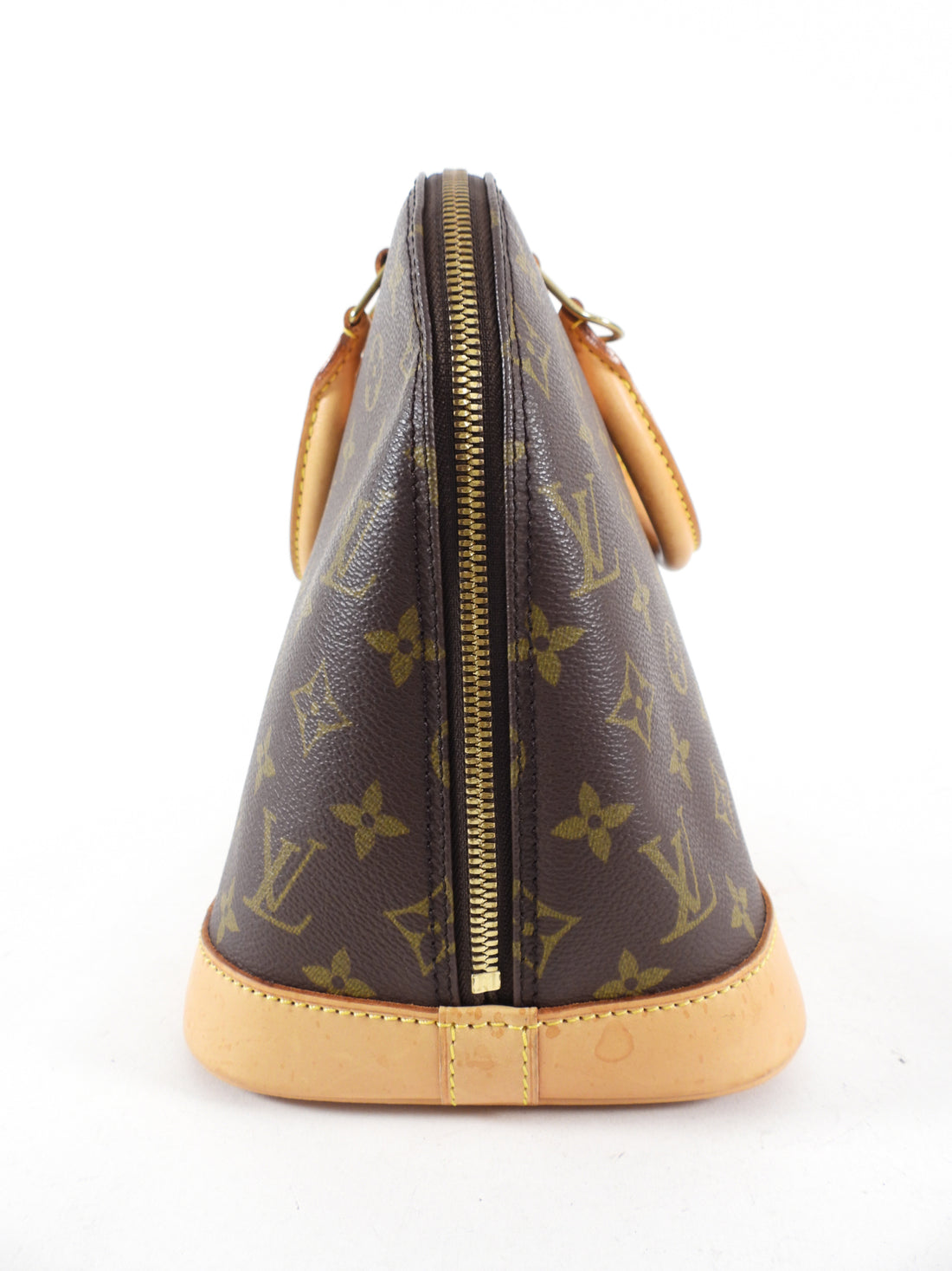 Louis Vuitton Vintage Alma PM Bandoulière Patent Leather Dome Bag