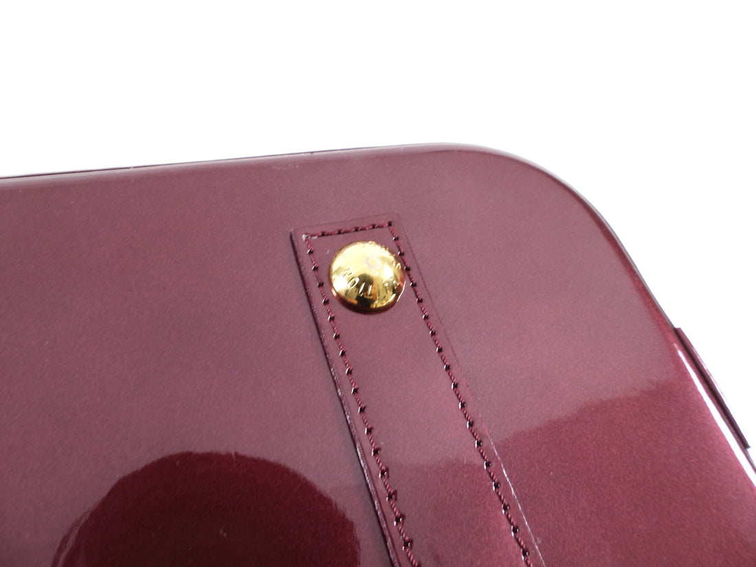 Purple Louis Vuitton Monogram Vernis Alma PM Handbag – Designer Revival