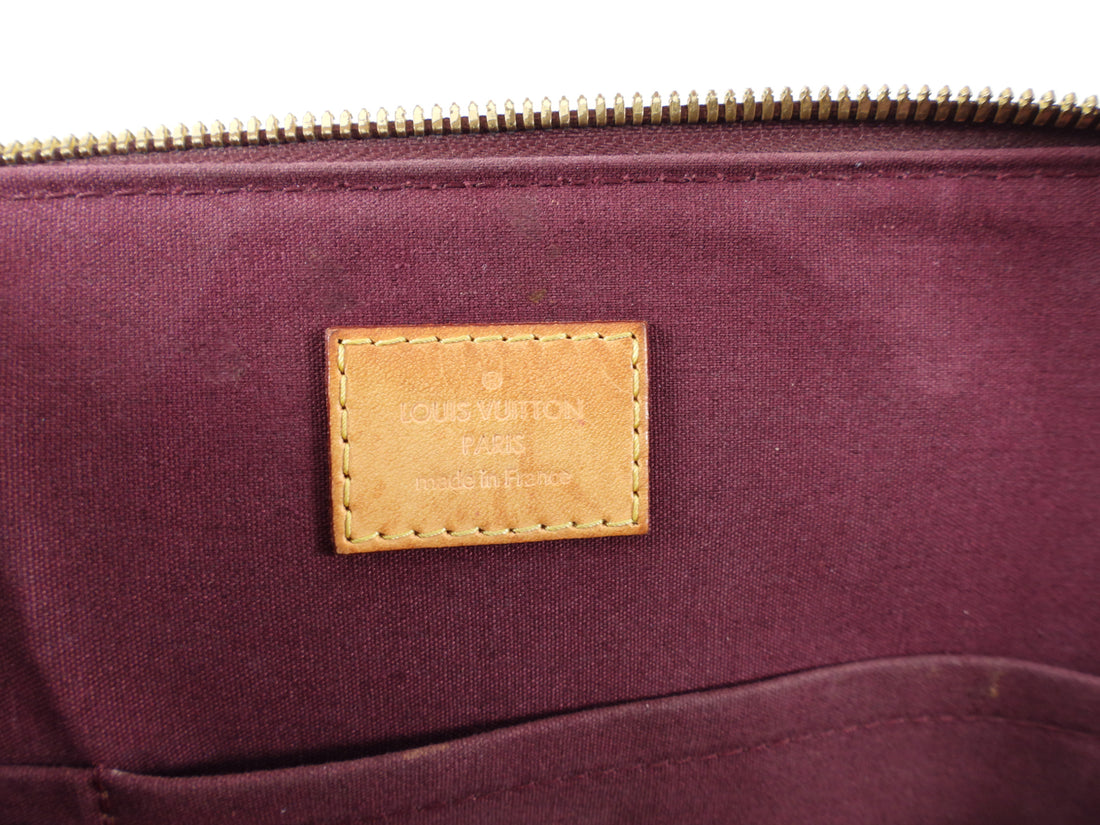 Purple Louis Vuitton Monogram Vernis Alma PM Handbag – Designer Revival
