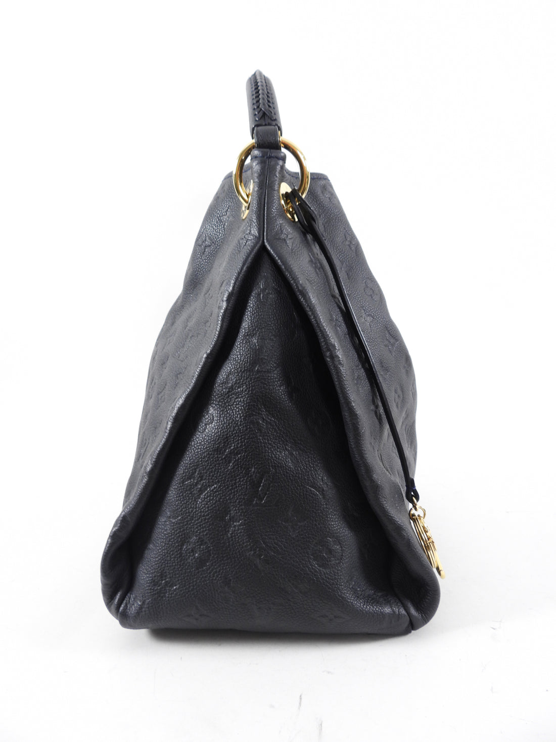 Louis Vuitton Black Empreinte Leather Artsy MM Shoulder Bag – I
