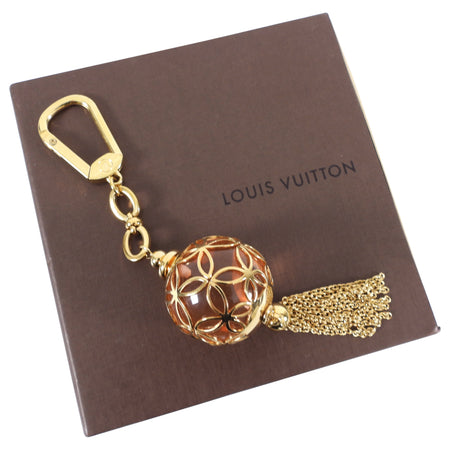 Louis Vuitton Glass Tassel Bag Charm / Keyring