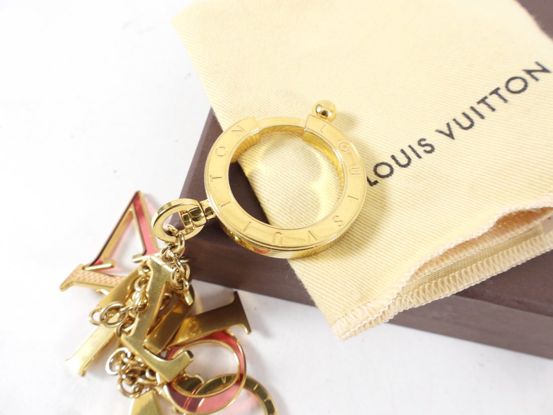 Louis Vuitton Letter Charms Bag Accessory / Charm