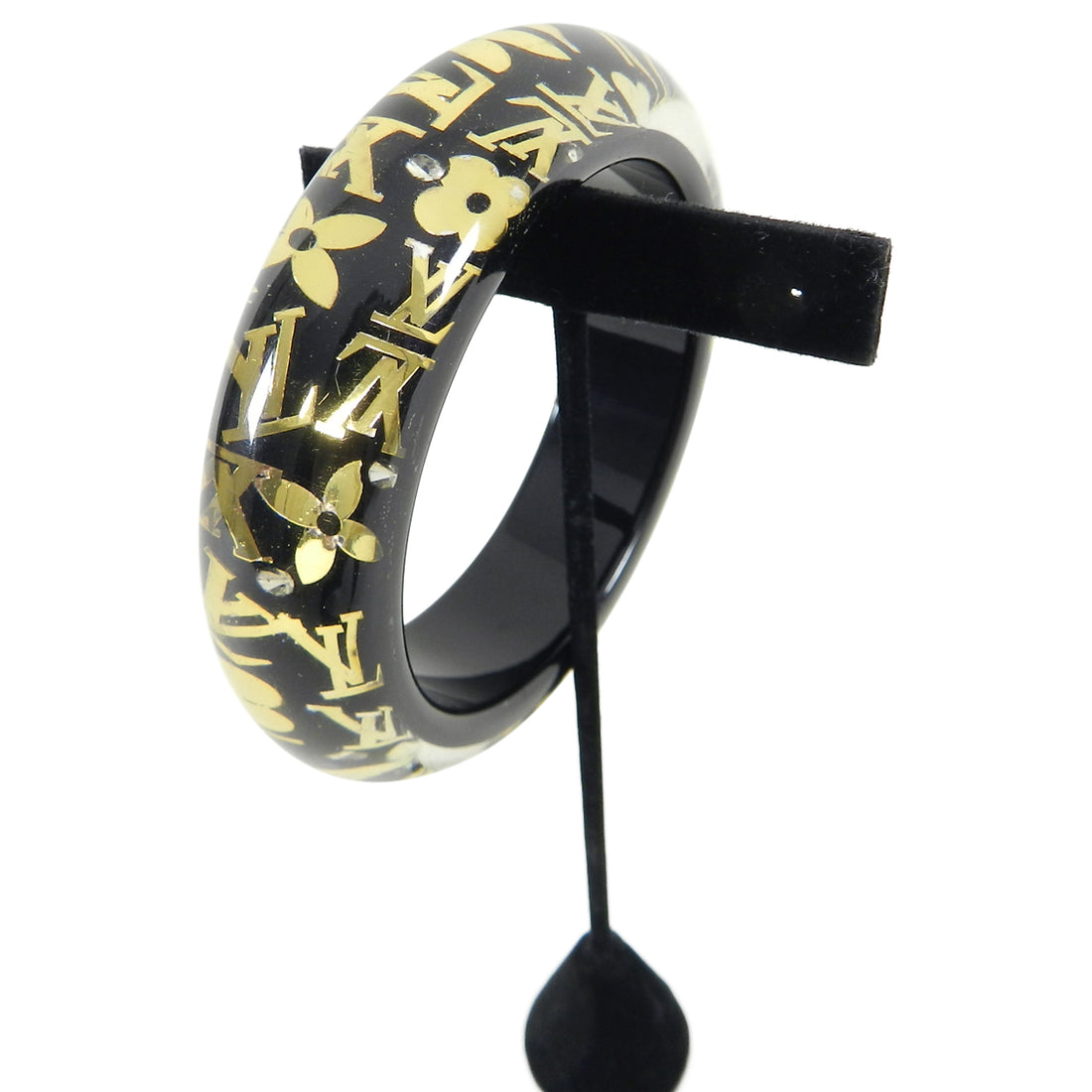 Louis Vuitton - Inclusion Black and gold Bangle Bracelet - Catawiki