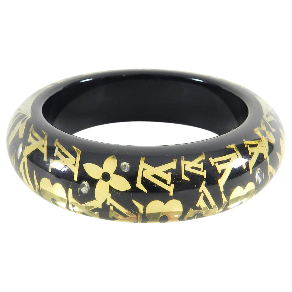 Louis Vuitton - Inclusion Black and gold Bangle Bracelet - Catawiki