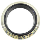 Louis Vuitton Clear Perspex LV Logo Black and Gold Bangle Bracelet