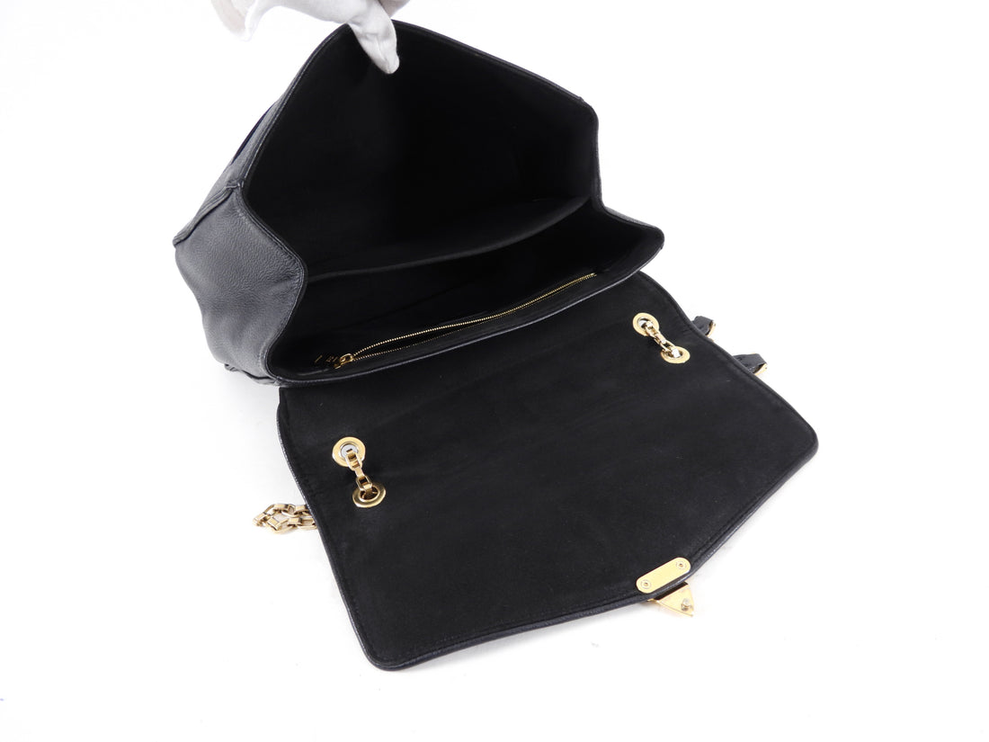 Louis Vuitton Empreinte Saint Germain MM - Black Shoulder Bags, Handbags -  LOU94170
