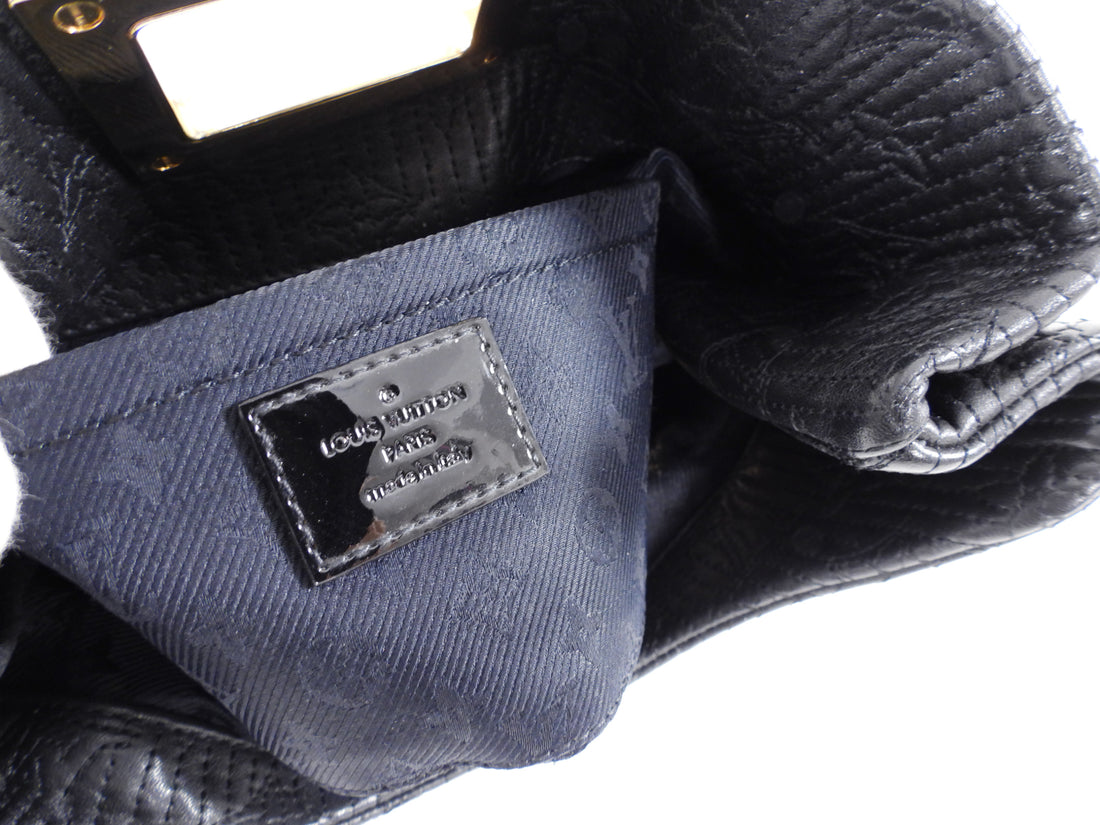 Louis Vuitton Limited Edition Aurore Monogram Leather Altair Clutch Bag -  Yoogi's Closet