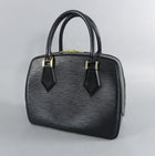 Louis Vuitton Black Epi Leather Small Pont Neuf Bag