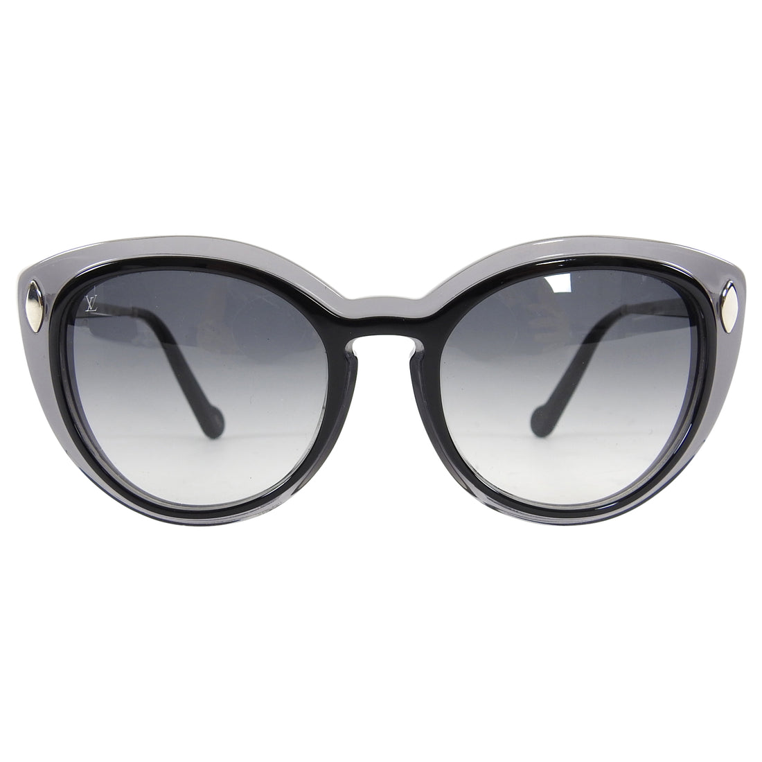 Louis Vuitton Black Cat Eye Sunglasses Z0672E