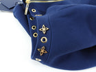 Louis Vuitton Navy Blue Long Sleeve Skater Dress - FR38 / USA 6
