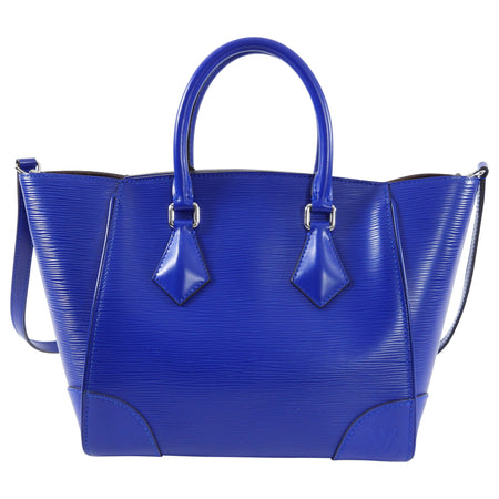 Louis Vuitton Blue Epi Leather Phoenix Bag