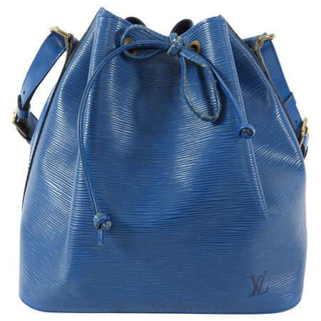 Louis Vuitton Blue Vintage 1994 Epi Noe PM Bucket Bag