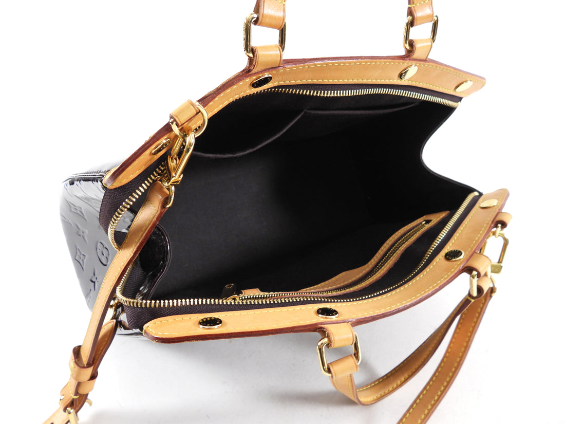 Louis Vuitton Patent Amarante Brea MM Bag – I MISS YOU VINTAGE