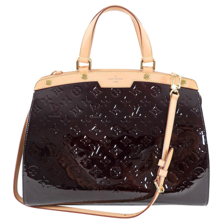 Louis Vuitton Vernis Amarante Brea GM Bag