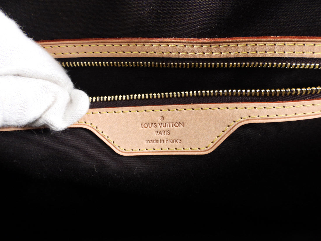 Sold at Auction: Louis Vuitton Amethyste Monogram Vernis Leather Brea Bag  Date code: SR0134
