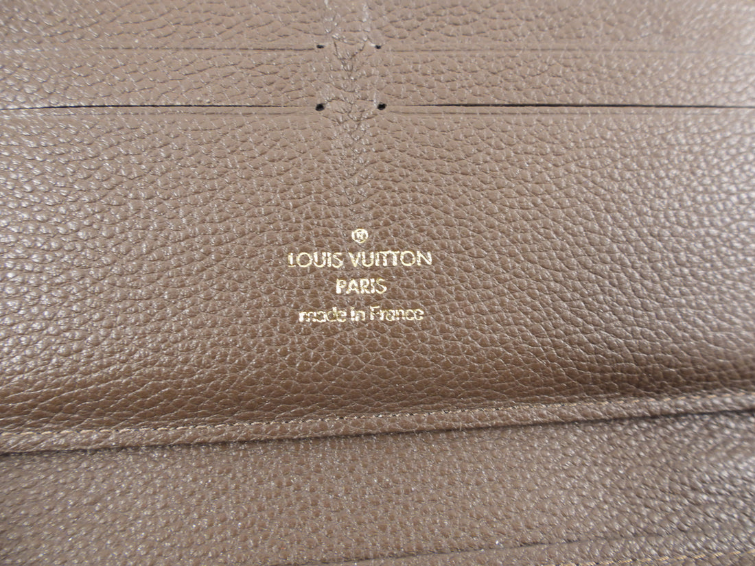 Louis Vuitton Brown Ombre Portefeuille Secret Empreinte Wallet