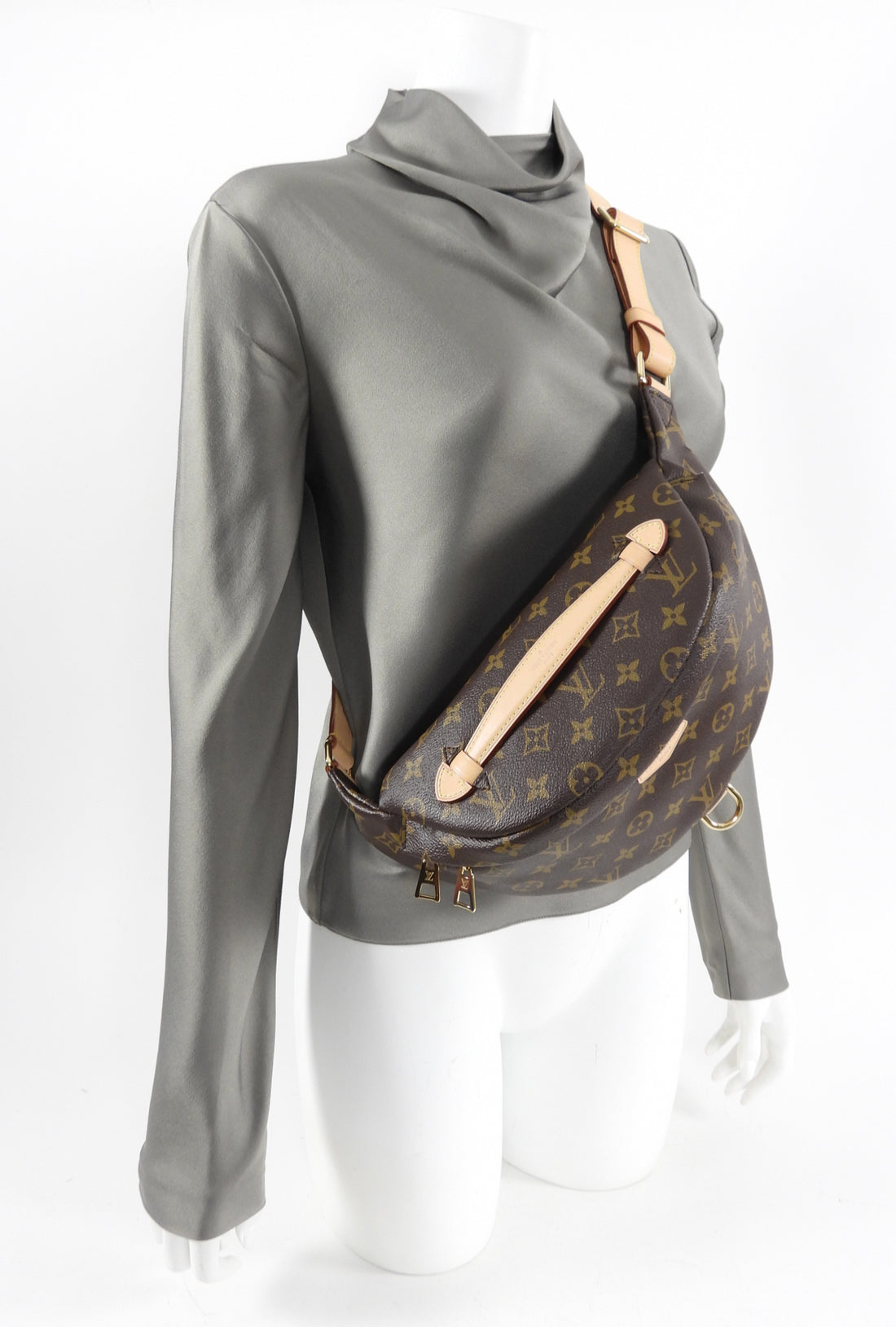 Louis Vuitton Monogram Canvas MM Bum Bag - Waist Bag – I MISS YOU VINTAGE