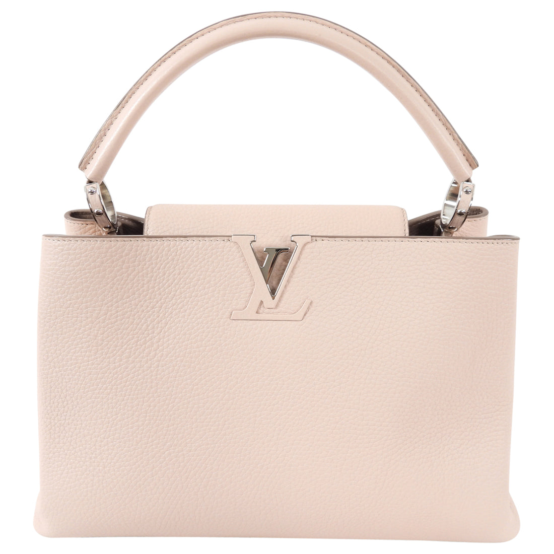 Louis Vuitton Leather Capucines MM - Pink Handle Bags, Handbags - LOU793303
