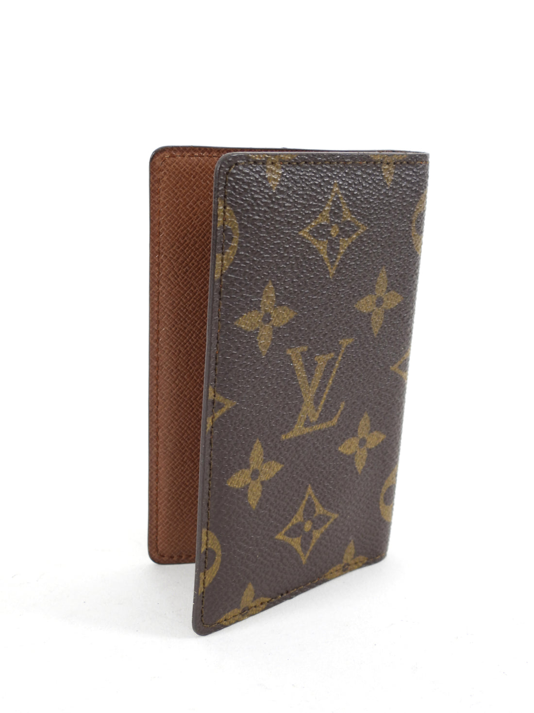 Louis Vuitton // Monogram Canvas Leather Vintage Card Holder