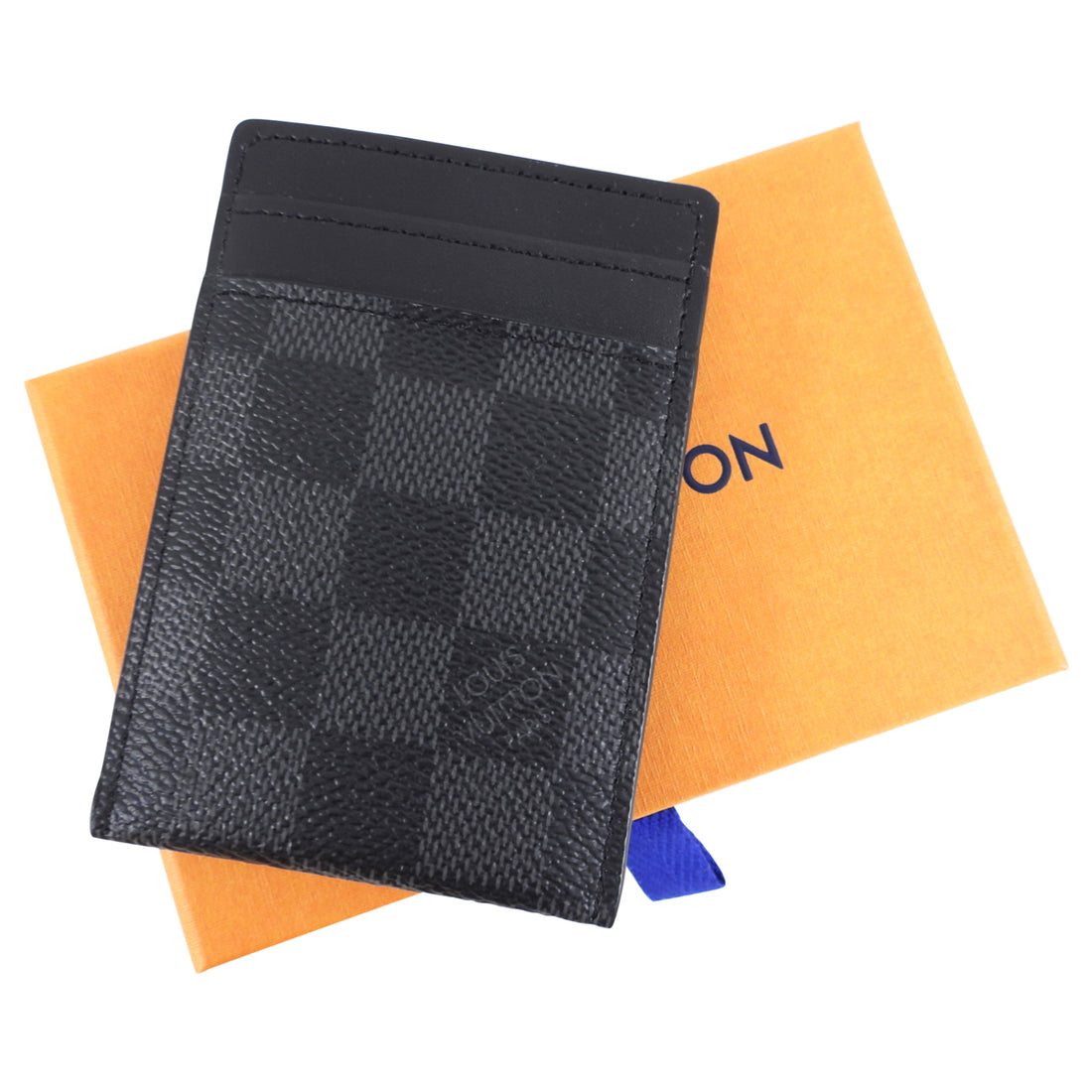 Louis Vuitton Damier Graphite Pince Card Holder Louis Vuitton