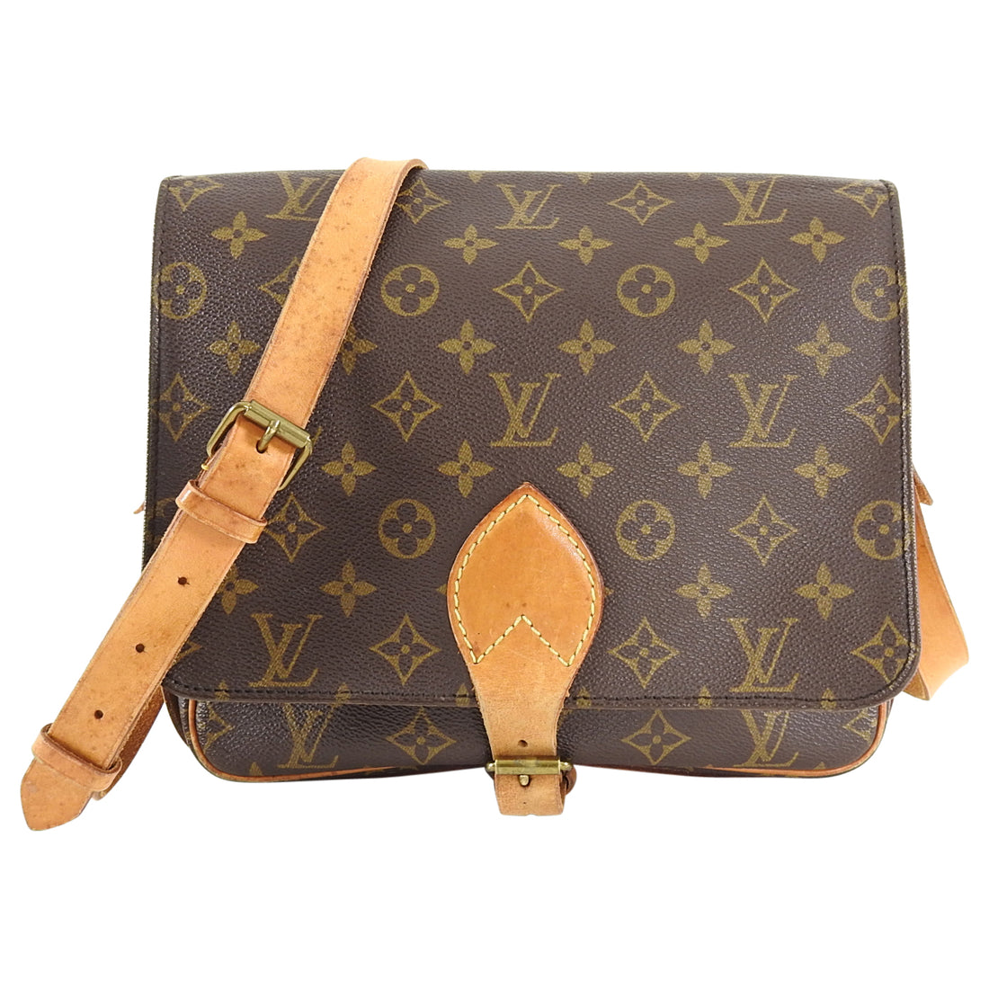 Vintage Louis Vuitton Cartouchiere MM Crossbody Bag - ShopperBoard