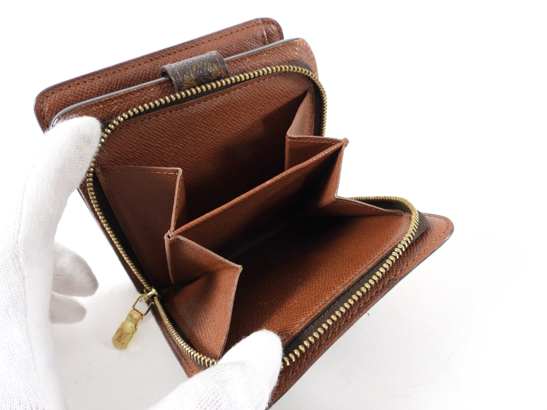 Louis Vuitton Monogram Bifold Compact Snap Wallet – I MISS YOU VINTAGE