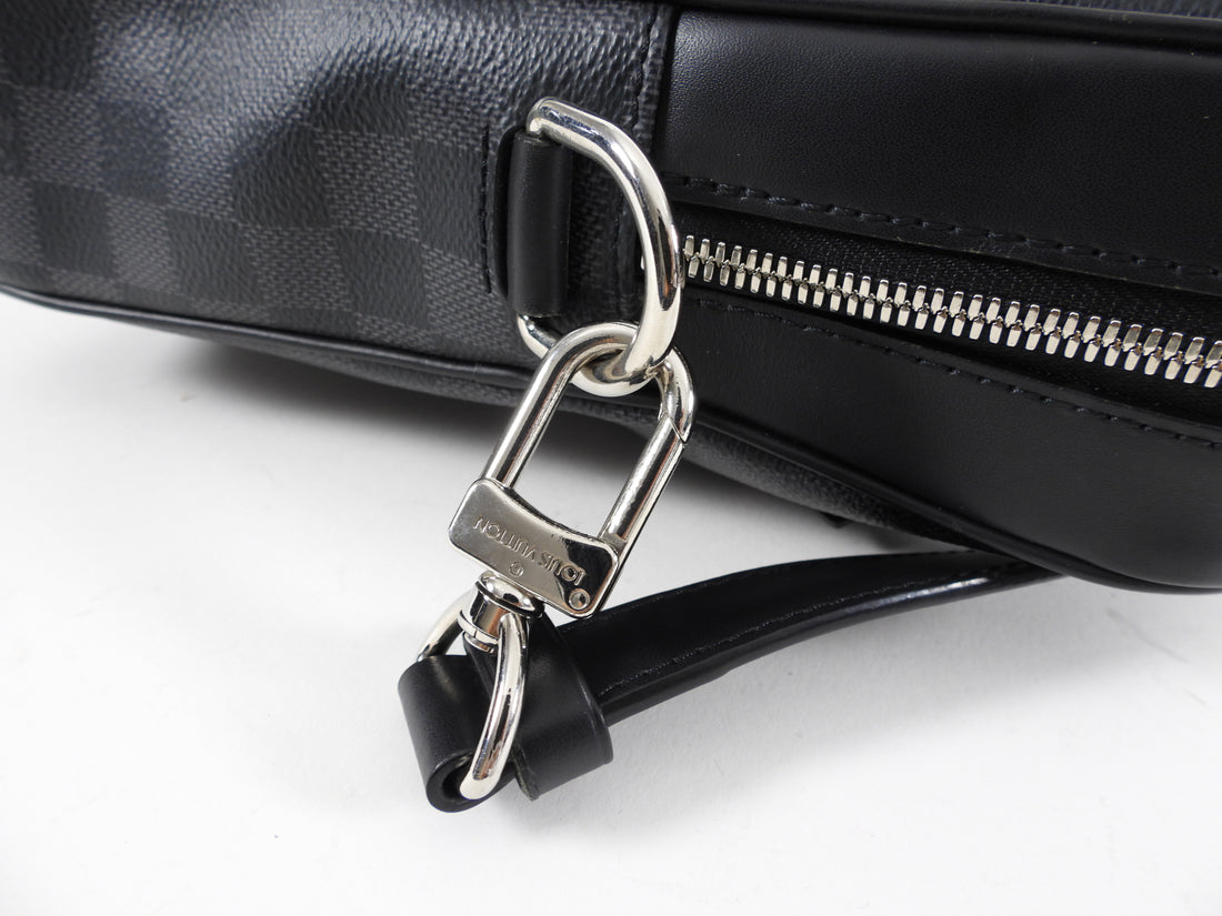 Louis Vuitton Damier Graphite Porte-Documents Business MM Bag – I