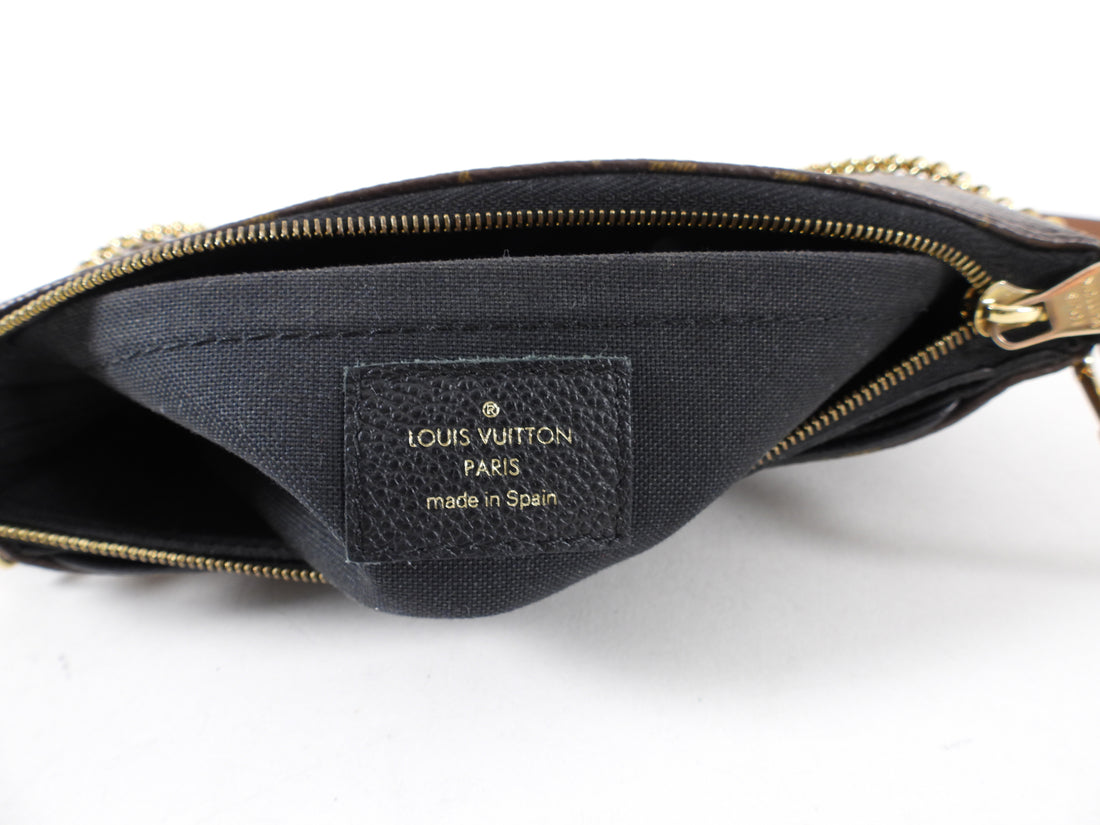 Louis Vuitton Monogram Pallas Clutch Cloth ref.703800 - Joli Closet
