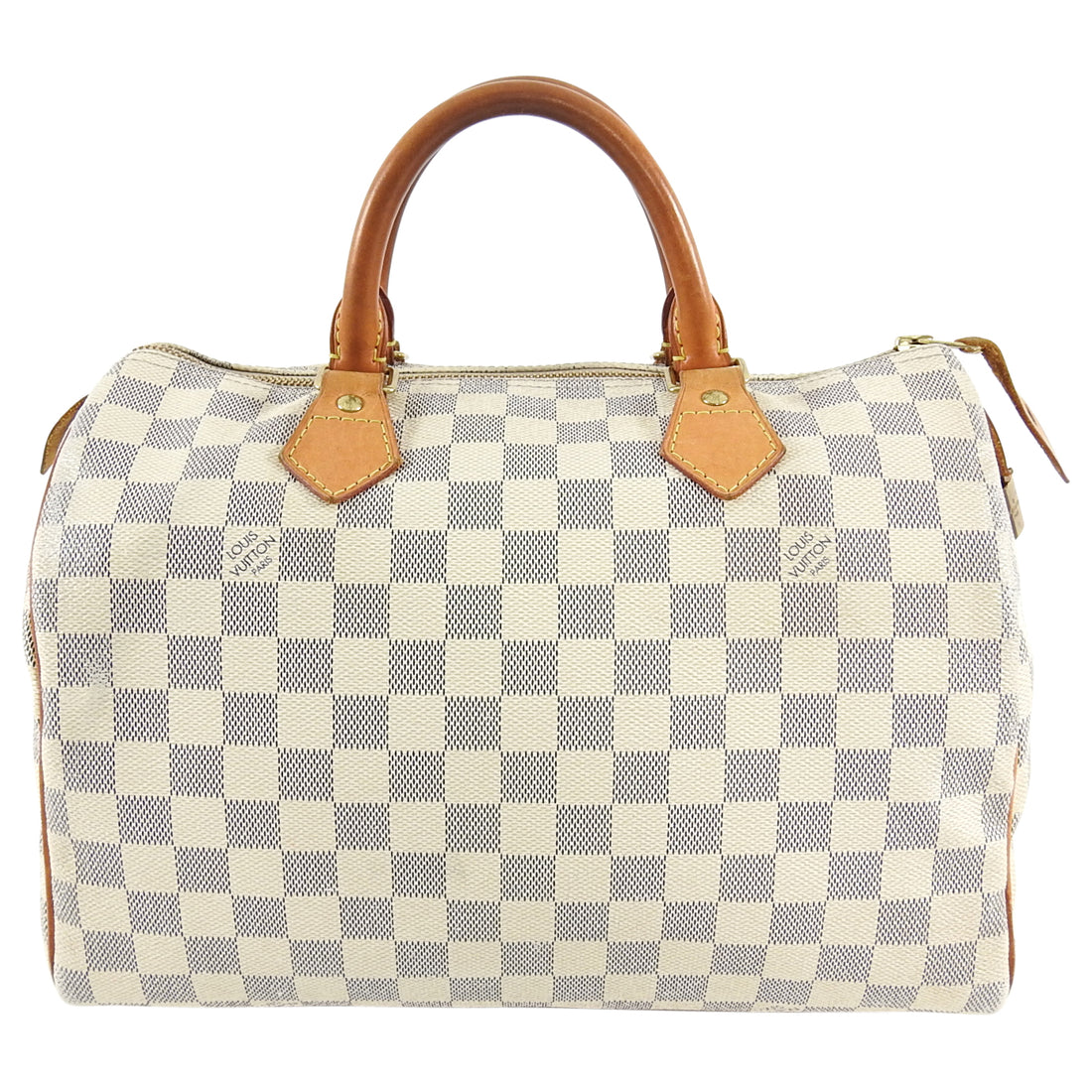 Louis Vuitton Damier Checks Speedy 30 Bag RT110-10
