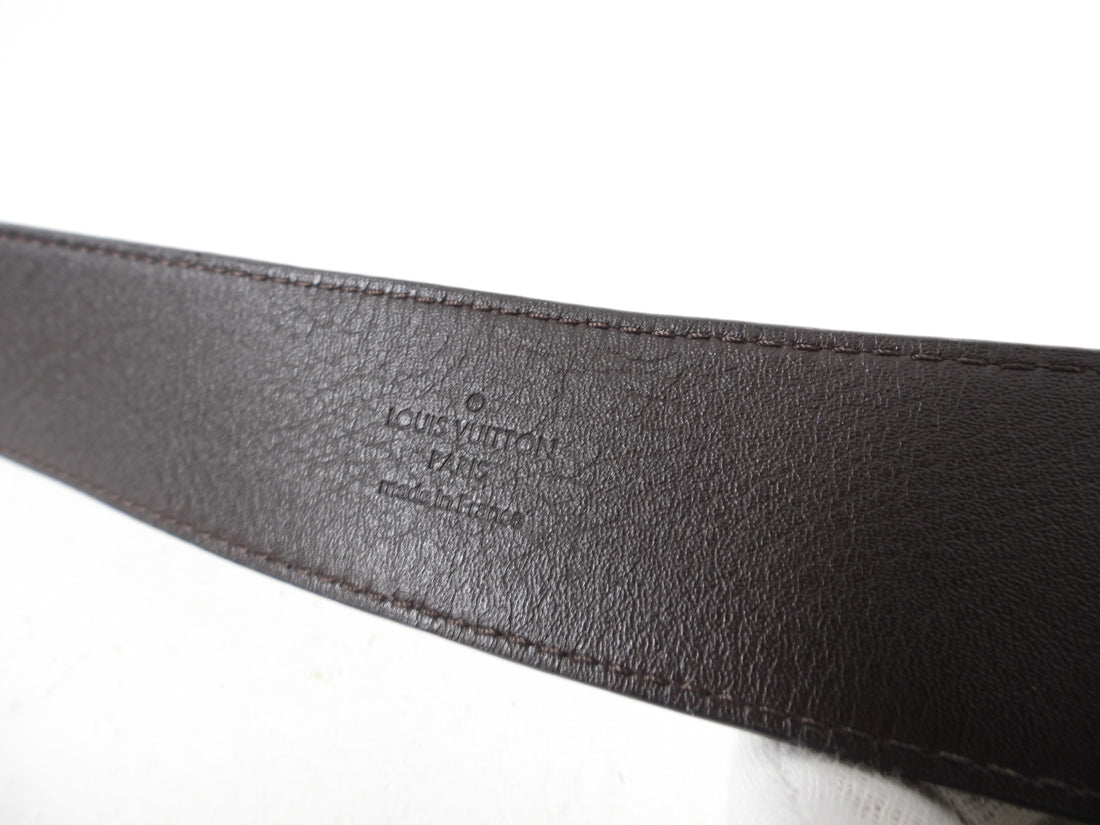 Cloth belt Louis Vuitton Navy size 100 cm in Cloth - 25642636