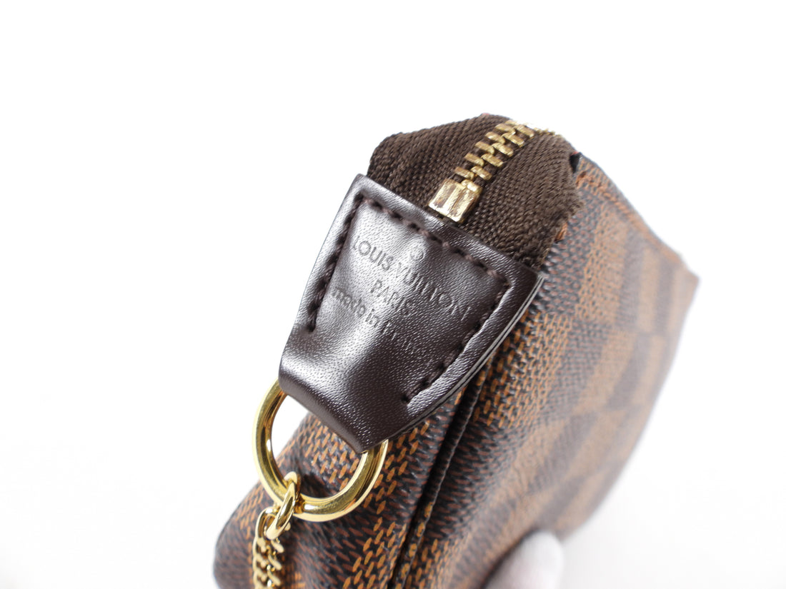 Shop Louis Vuitton DAMIER Mini pochette accessoires (N58009) by ☆OPERA☆
