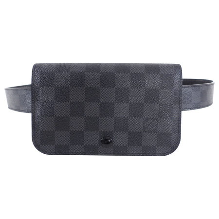 Louis Vuitton Damier Graphite Small Pouch Belt Bag