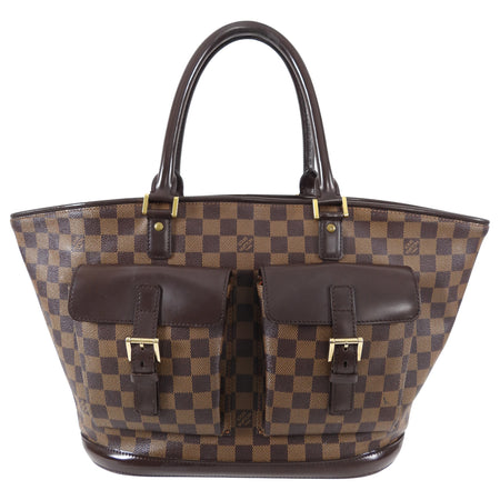 Louis Vuitton Damier Ebene Manosque GM Tote Bag