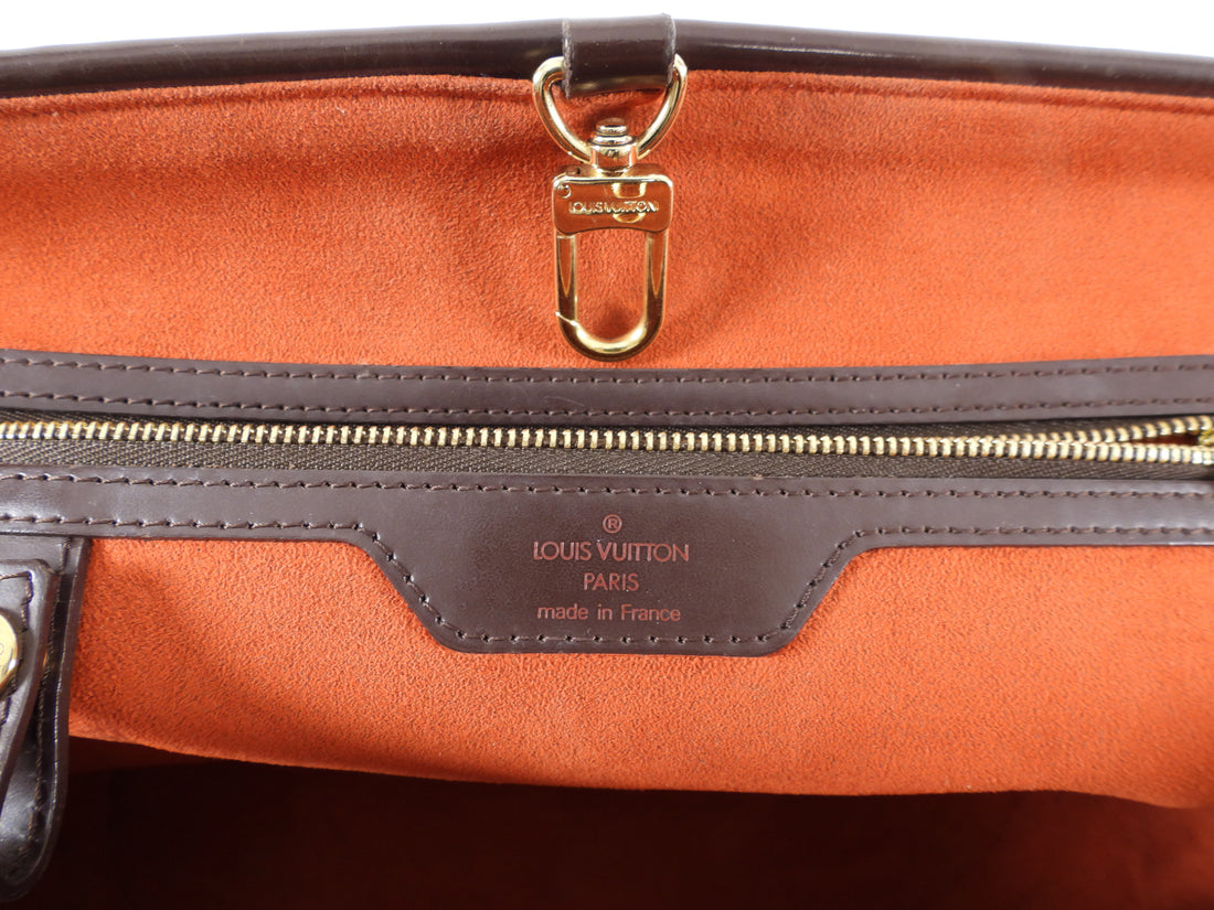 Brown Louis Vuitton Damier Ebene Manosque GM Tote Bag – Designer Revival