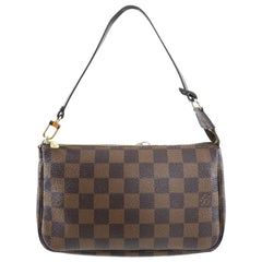 Louis Vuitton Vintage '98 Damier Trousse Square Pochette GHW