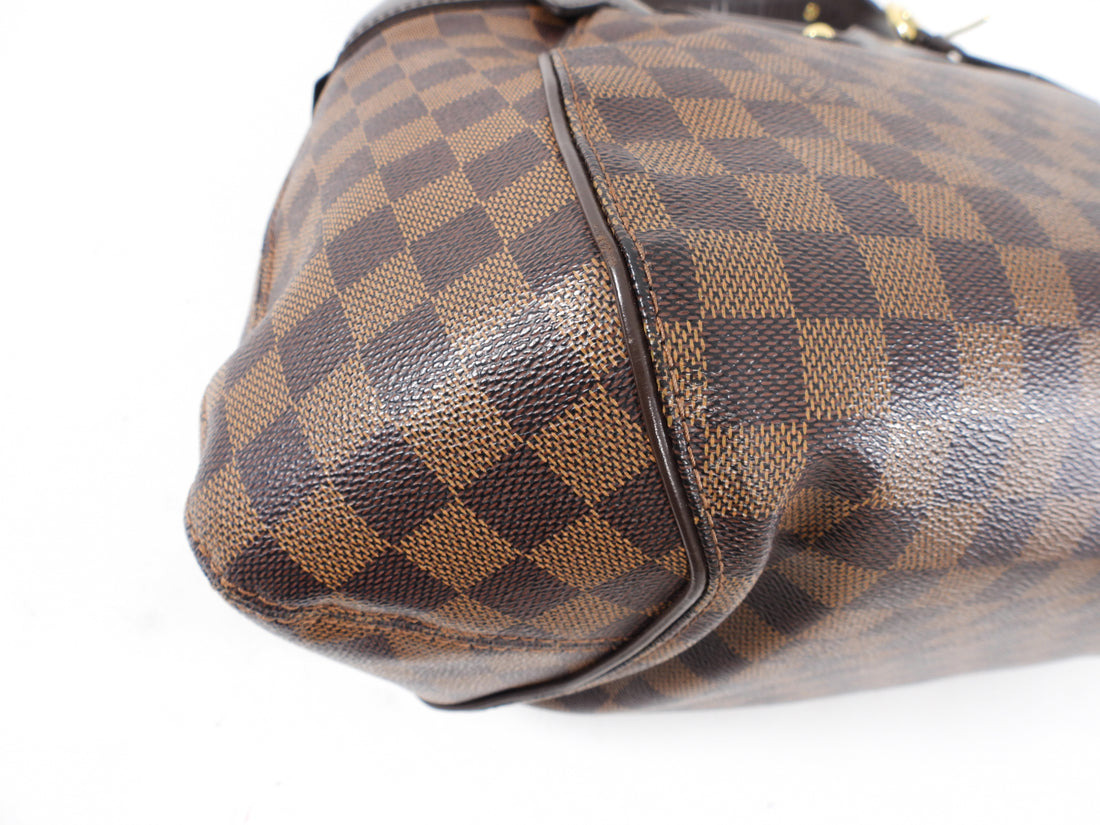 Louis Vuitton Damier Ebene Sistina Hobo Shoulder Bag