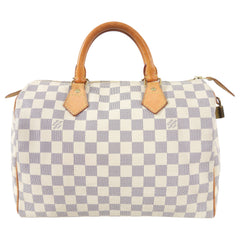 Louis Vuitton Speedy Damier Claire Obscure Faux Fur (2010) Reference G –  Bagaholic