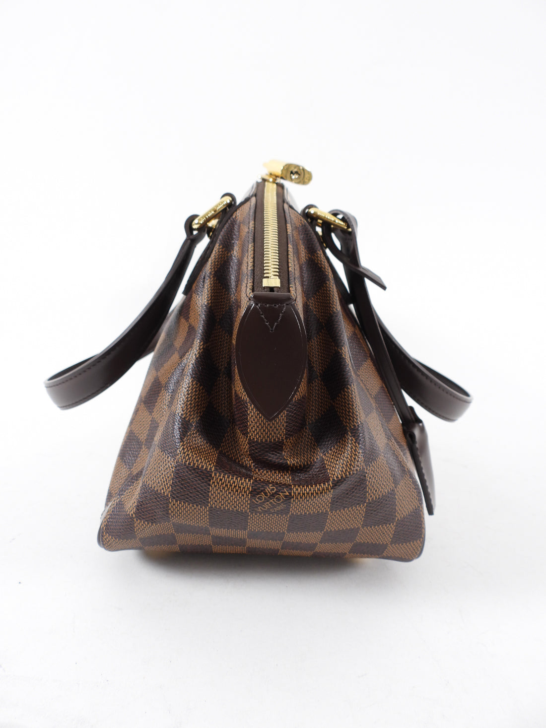 Louis Vuitton Brown Damier Ebene Canvas Verona PM Handbag / Shoulder Bag  New at 1stDibs