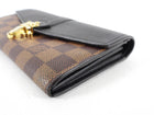 Louis Vuitton Damier Ebene Clapton Long Wallet