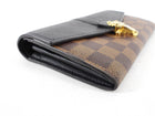 Louis Vuitton Damier Ebene Clapton Long Wallet