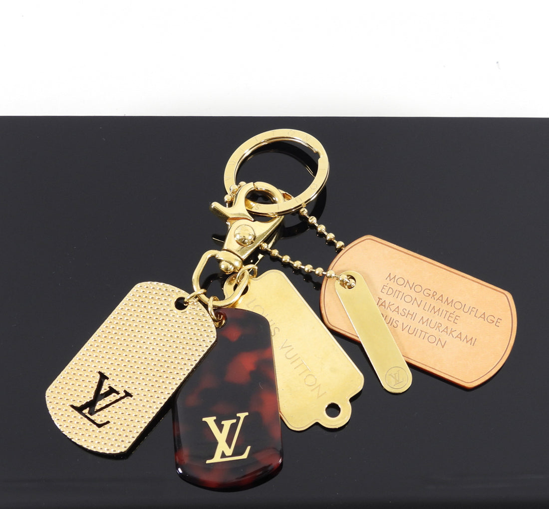 Limited Edition LV dog key chain