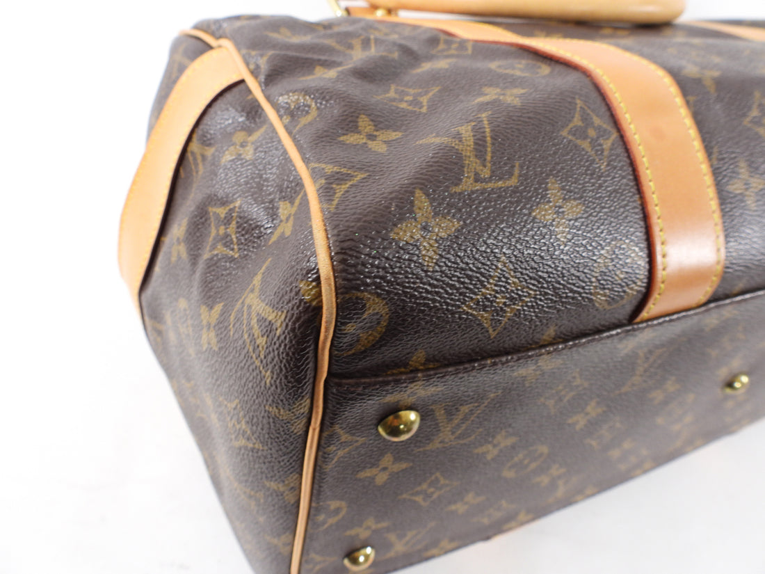 Louis Vuitton Monogram Canvas Carryall Duffle Bag